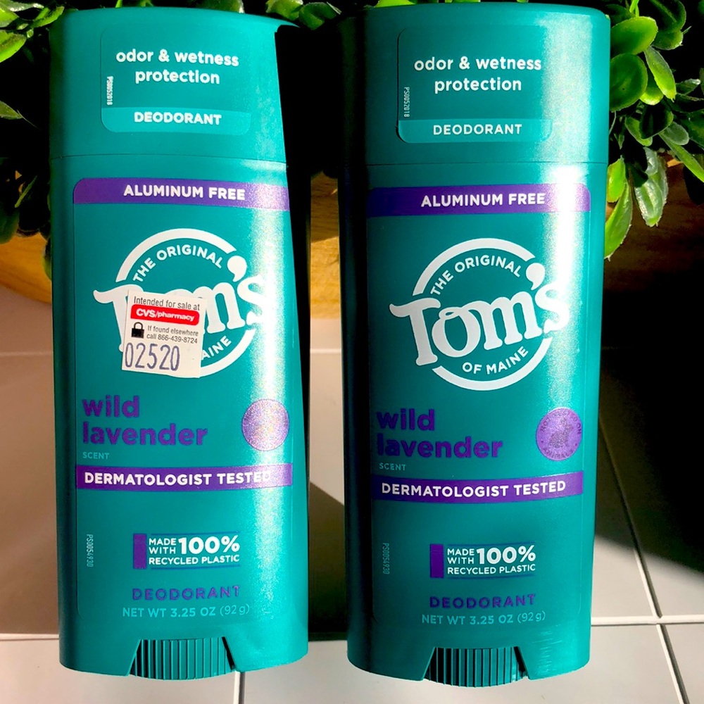 Tom’s of Maine “Wild Lavender” Deodorant Set of 2